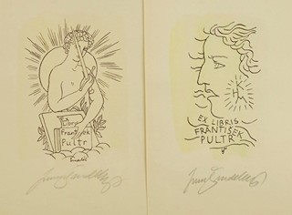 ŠINDELÁŘ Lumír (1925-2010) - Deset exlibris pro F.P.