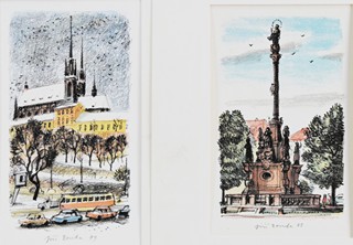 BOUDA Jiří (1934-2015) - Olomouc, Brno