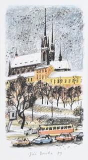 BOUDA Jiří (1934-2015) - Olomouc, Brno