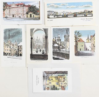BOUDA Jiří (1934-2015) - Sedmkrát Praha