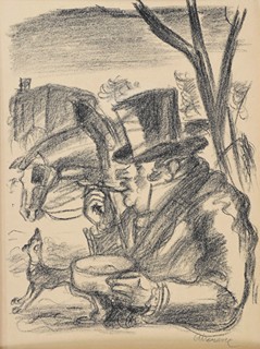 MORAVEC Alois (1899-1987) - Chudý oběd