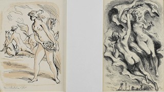 KOTRBA Emil (1912-1983) - Dva grafické listy