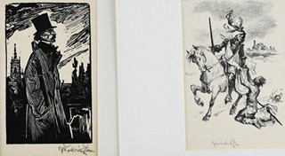 VODRÁŽKA Jaroslav (1894-1984) - Konvolut tří drobných grafik