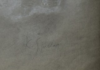 ŠPILLAR Karel (1871-1939) - Portrét mladé ženy