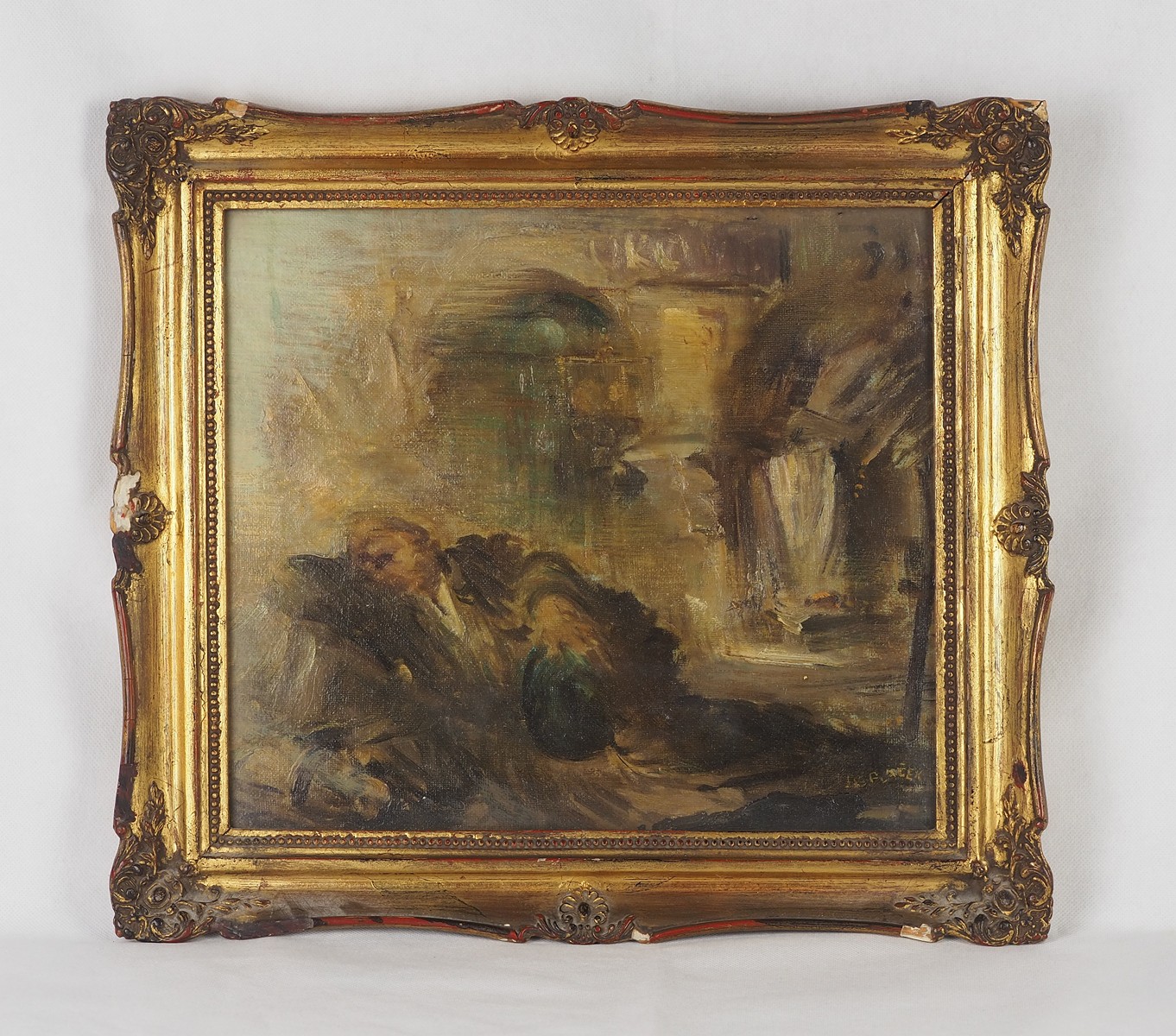 Jan Bedřich Plaček (1890 - 1980) - Opilec