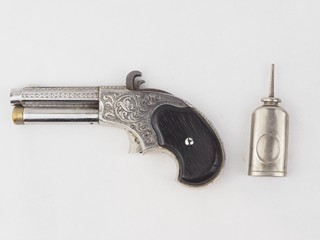 Opakovací pistole Remington Rider v kazetě