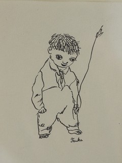Jiří Trnka (1912 - 1969) - Chlapec s proutkem