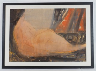 Karel Souček (1915 - 1982) - Akt na pohovce