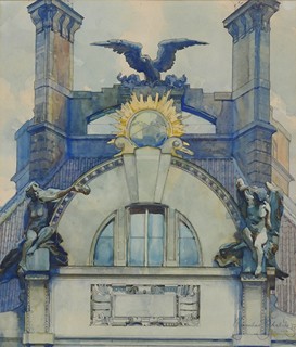 Jaroslav Šetelík (1881 - 1955) - Praha – Průčelí Goethe institutu