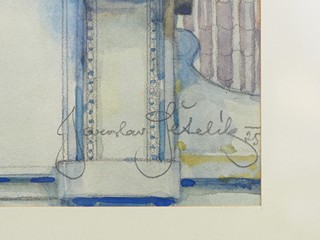 Jaroslav Šetelík (1881 - 1955) - Praha – Průčelí Goethe institutu