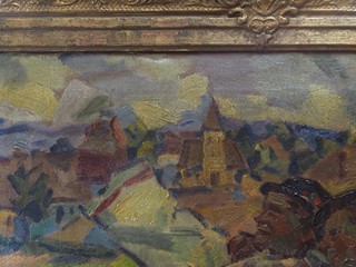 Gustáv Mallý (1879 - 1952) - Slavící dvojice v krojích