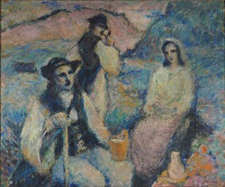 Janko Alexy (1894 - 1970) - Poledne na horách (1937), velký formát