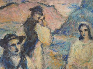 Janko Alexy (1894 - 1970) - Poledne na horách (1937), velký formát