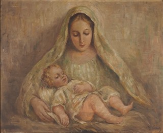 Josef Svoboda (1901 - 1945) - Matka s dítětem