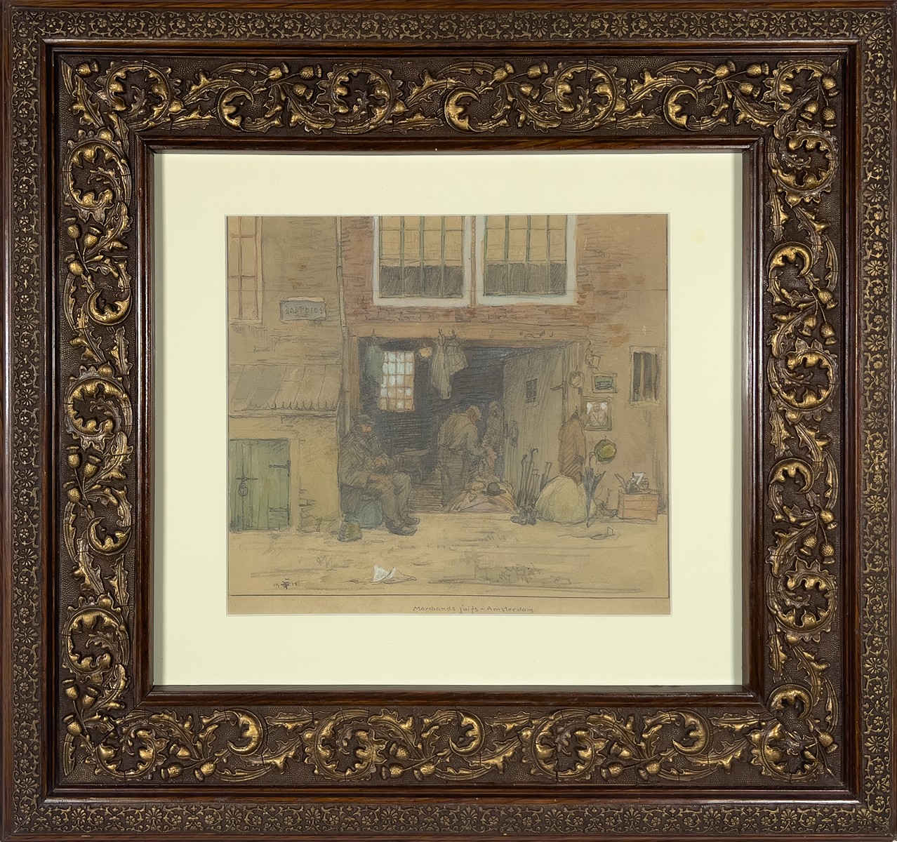 Tavík František Šimon (1877 - 1942) - Amsterdam/Židovský obchodník v Amsterodamu