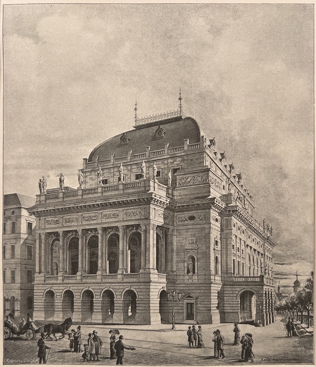 Karel Janda (1880) - Národní divadlo