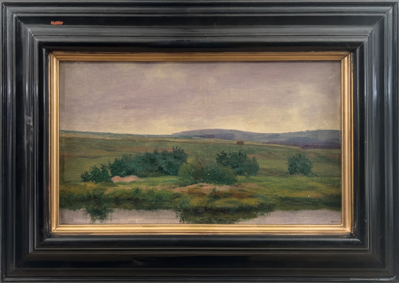 František Kaván (1866 - 1941) - Motiv od Všeradova