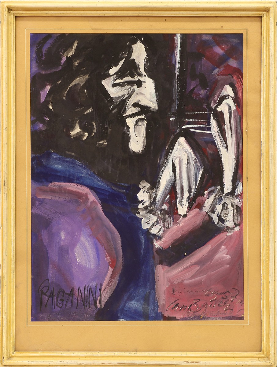 Jan Bauch (1898 - 1995) - Paganini