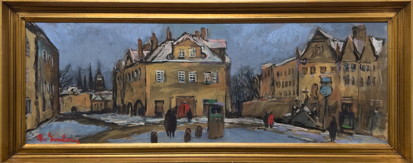 Emler František (1912–1992) - Zima na Pohořelci