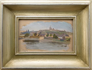 Jan Bedřich Minařík (1862 - 1937) - Pohled na Prahu