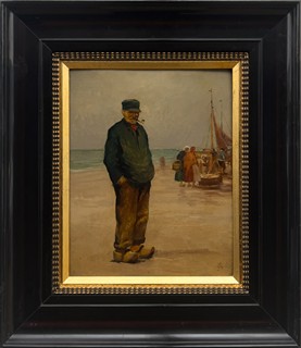 Hanuš Schwaiger (1854 - 1912) - Holandský rybář
