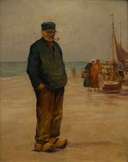 Hanuš Schwaiger (1854 - 1912) - Holandský rybář