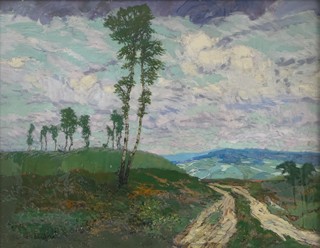 Alois Kalvoda (1875 - 1934) - Krajina s cestou