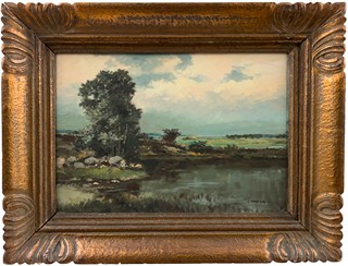 Ladislav Ehrlich (1886 - 1965) - Na břehu rybníka