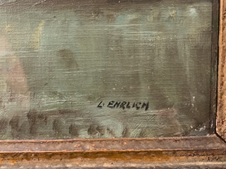Ladislav Ehrlich (1886 - 1965) - Na břehu rybníka