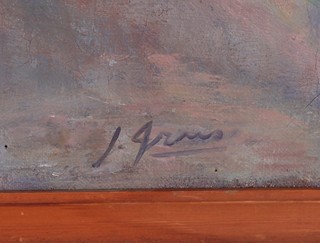 Jaroslav Grus (1891 - 1983) - Podvečer u koupaliště