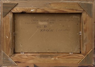 František Kaván (1866 - 1941) - Motiv od Všeradova
