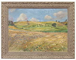 Holý Miloslav - Letní krajina s mraky