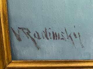 Václav Radimský (1867 - 1946) - Slepé rameno (Francie)