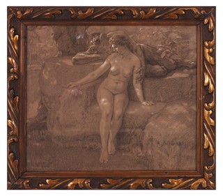 Karel Špillar (1871 - 1939) - Faun a kráska