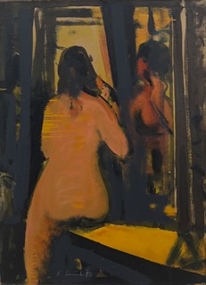 Karel Souček (1915 - 1982) - Před zrcadlem