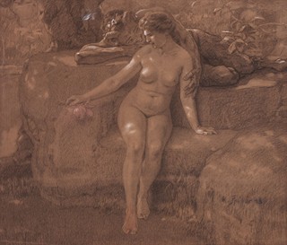 Karel Špillar (1871 - 1939) - Faun a kráska