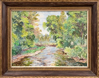 Antonín Hudeček (1872 - 1941) - Povodí říčky