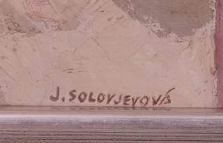 Jaroslava Solovjevová-Zabloudilová (1926 - 2013) - Stará Paříž