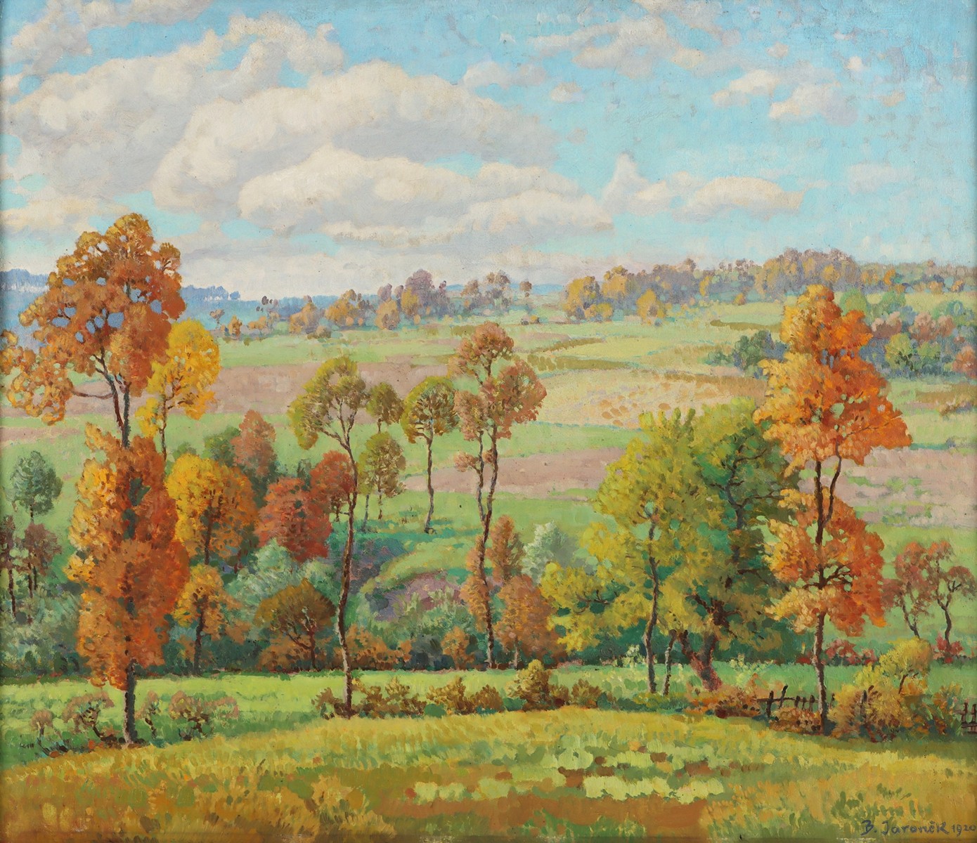 Bohumír Jaroněk (1866 - 1933) - Valašská krajina