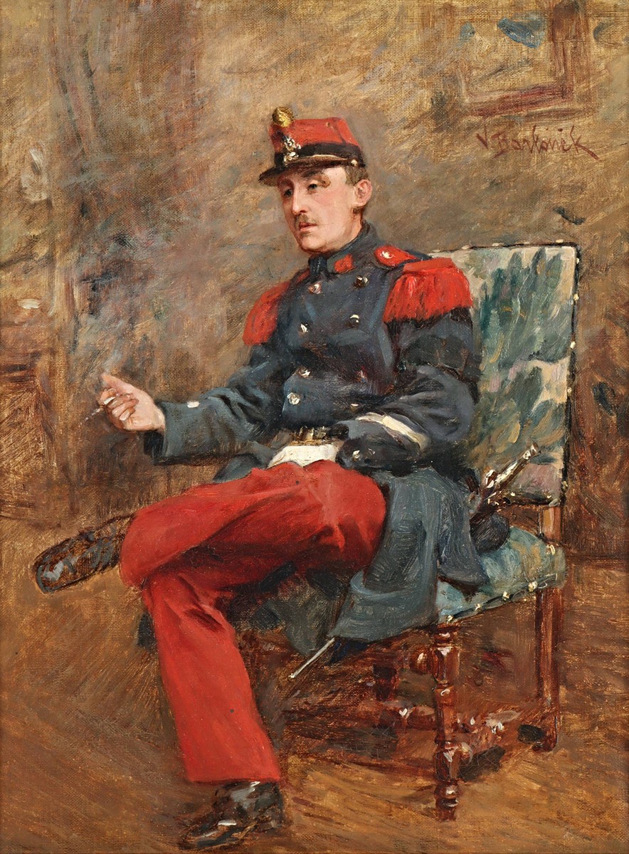 Vojtěch Bartoněk (1859 - 1908) - Francouzský důstojník