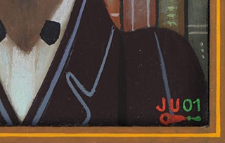 Jindra Ulrich (1950) - Básník v knihovně