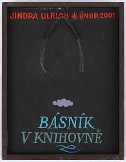 Jindra Ulrich (1950) - Básník v knihovně