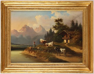 Autor neurčen - Alpská krajina