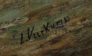 L. Veerkamp - V nočním přístavu