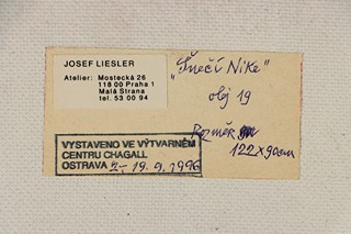 Josef Liesler (1912 - 2005) - Šnečí Niké