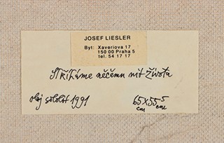 Josef Liesler (1912 - 2005) - Stříháme něčemu mít života