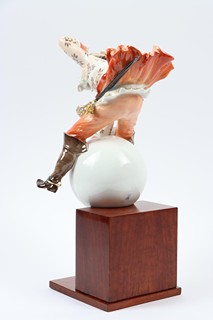 Meissen – plastika Barona Prášila