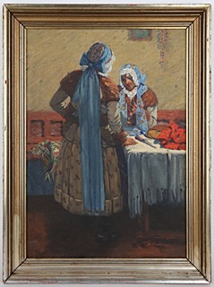Antoš Frolka (1877 - 1935) - Strážničanky v čepci