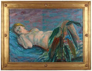 Miloslav Holý (1897 - 1974) - Ležící akt