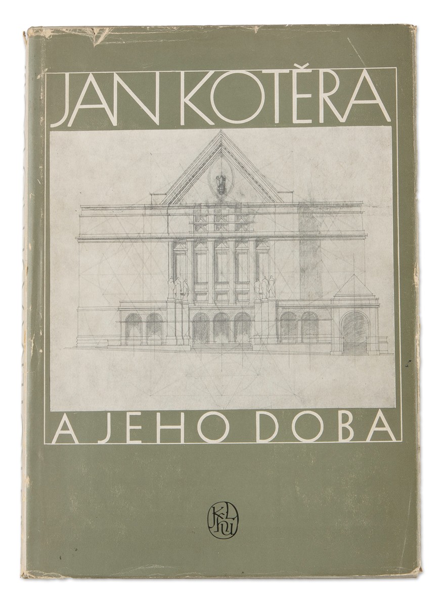 NOVOTNÝ, Otakar: Jan Kotěra a jeho doba - Praha, Státní nakladatelství krásné literatury a umění (SNKLU)